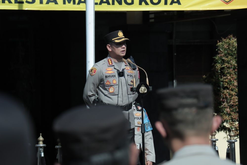 Polresta Malang Kota Jelang Nataru Siapkan 600 Personil Gabungan Pengamanan