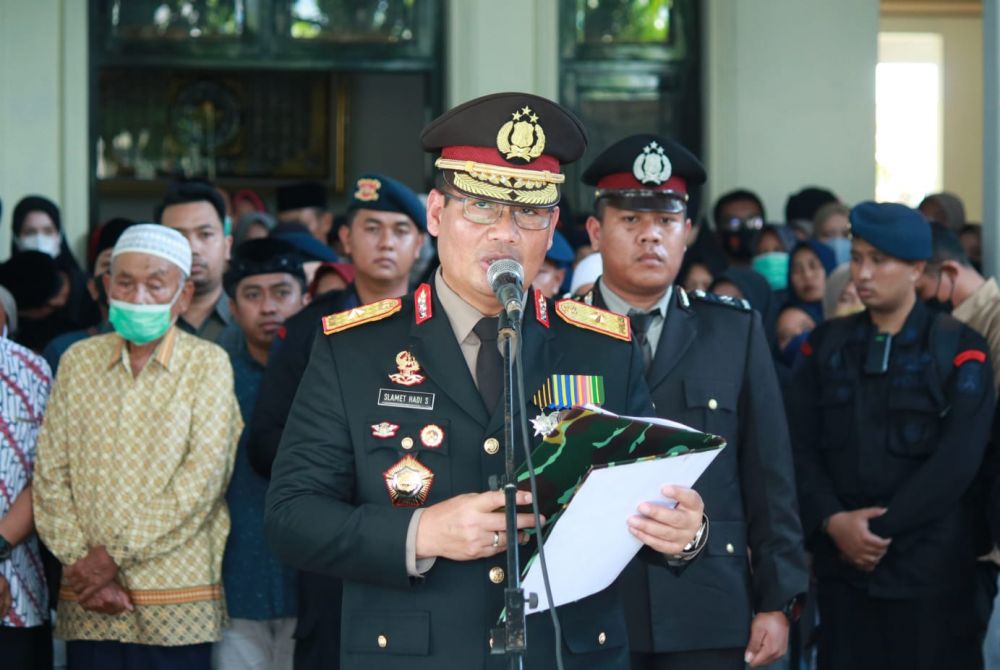Wakapolda Jatim Brigjen Pol Slamet Hadi Supraptoyo