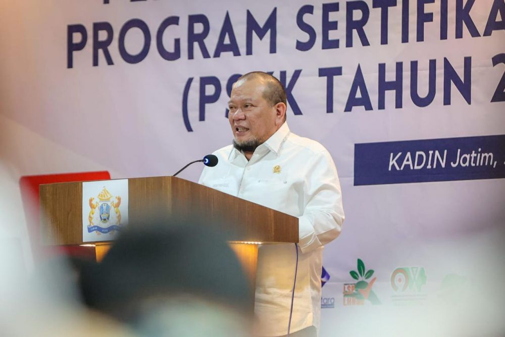 Ketua DPD RI AA LaNyalla Mahmud Mattalitti 