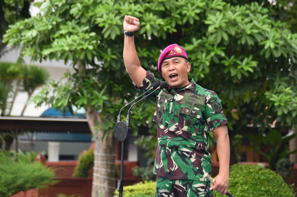 Dankodiklatal Letjen TNI Marinir Suhartono