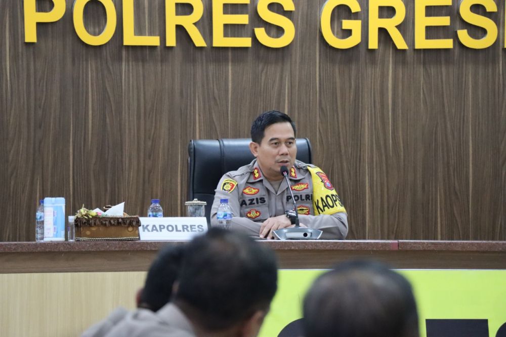 Kapolres Gresik AKBP Mochamad Nur Aziz
