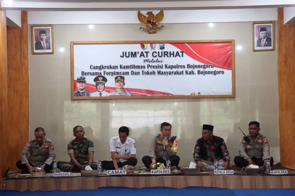 Program Jum'at Curhat Polres Bojonegoro