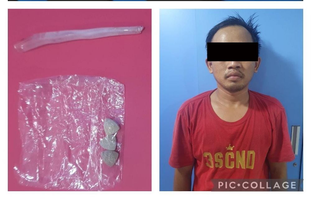 Satresnarkoba Polres Tanjung Perak Bekuk Sopir Truk Edarkan Sabu dan Pil Extasi