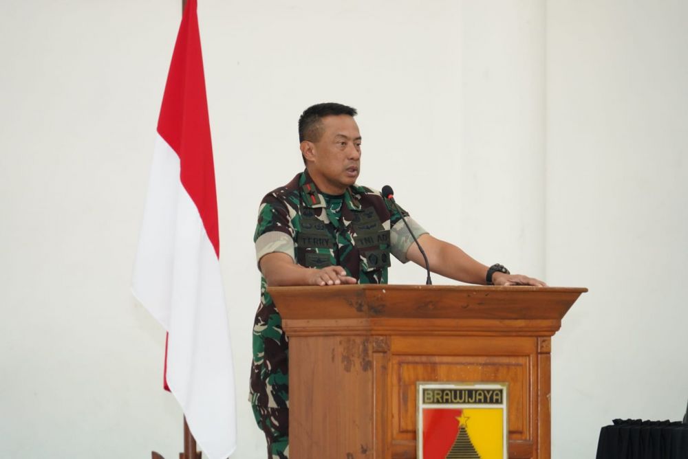 Danrem 084/BJ Brigjen TNI Terry Tresna Purnama berikan pesan di awal tahun 2023