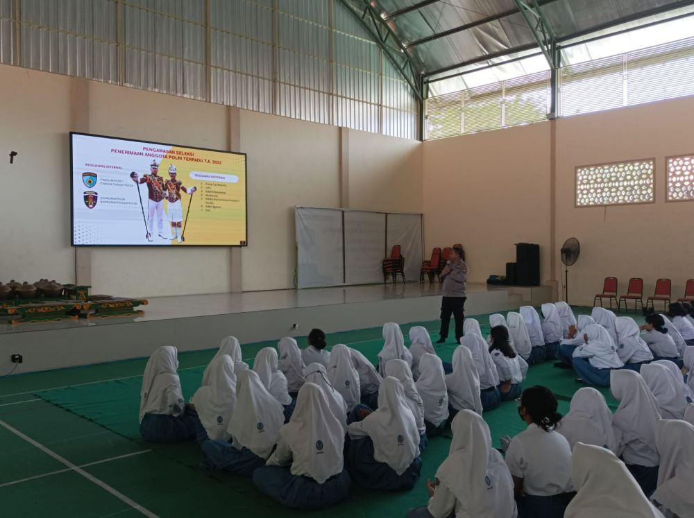 Polresta Sidoarjo lakukan sosialisasi terkait calon Polri