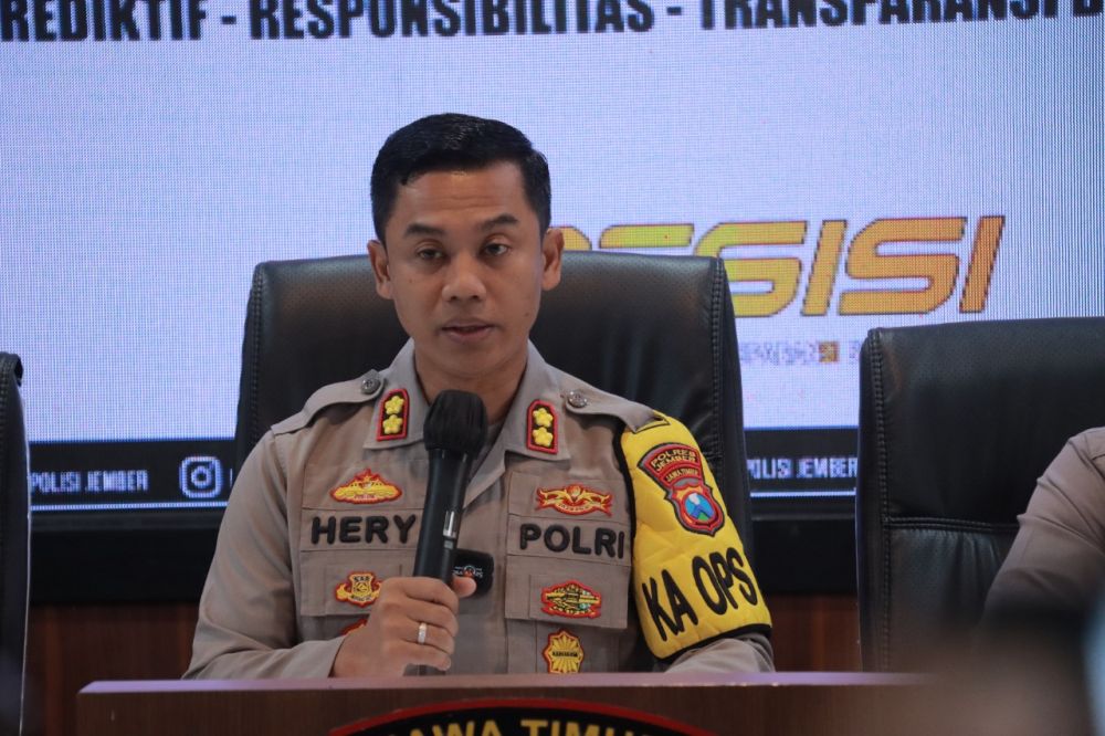 Kapolres Jember AKBP Hery Purnomo