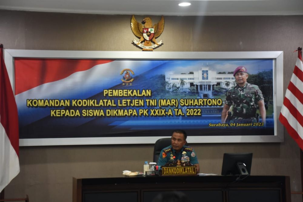 Dankodiklatal Letjen TNI Marinir Suhartono