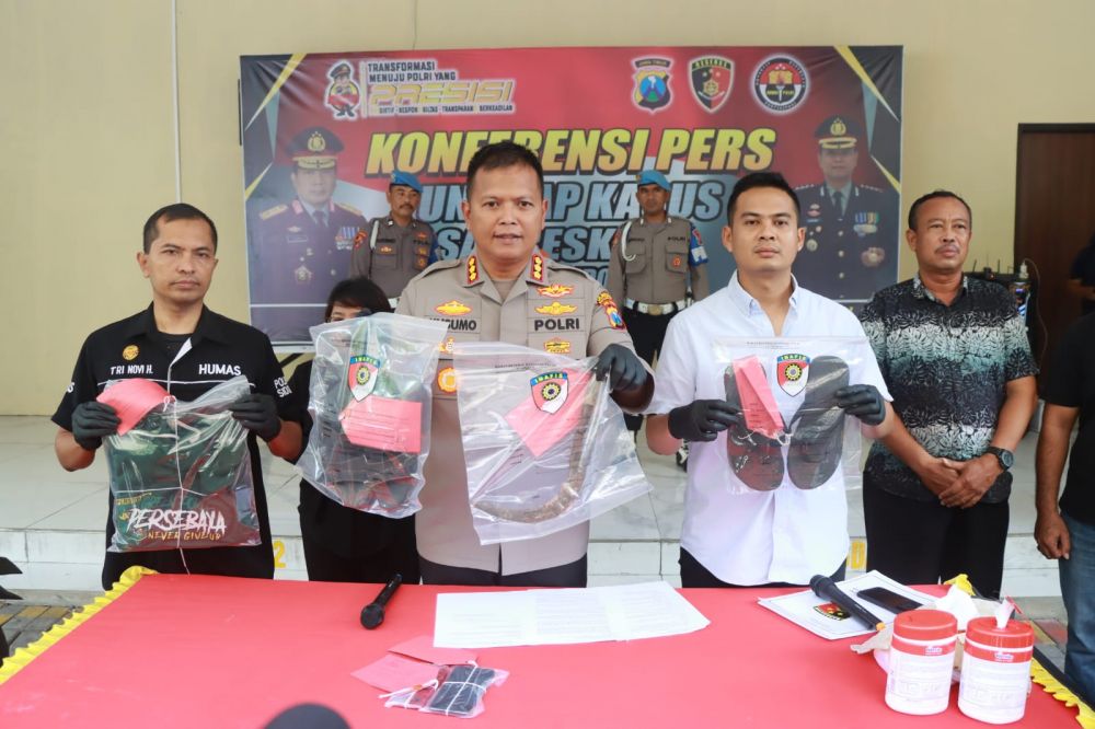 Polresta Sidoarjo amankan tersangka pembunuhan berencana