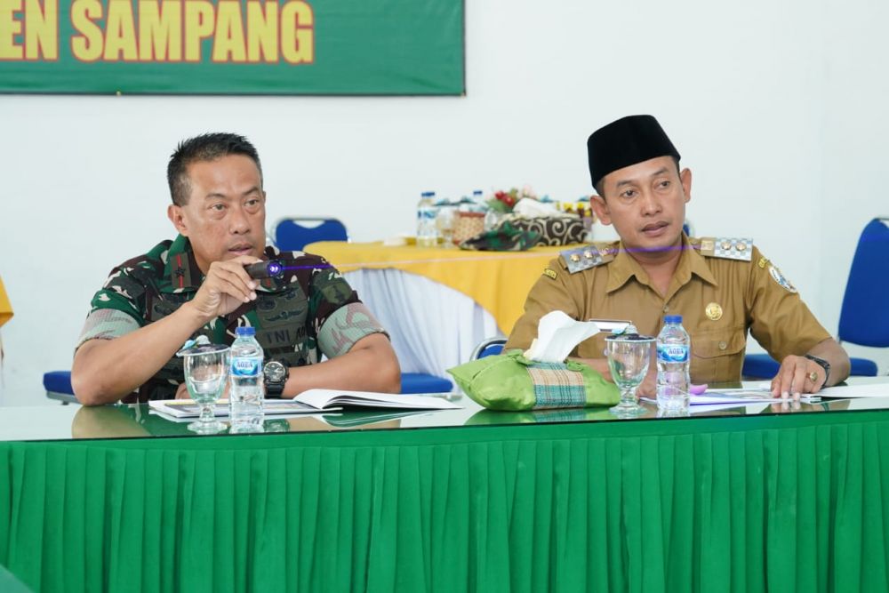 Danrem 084/BJ Lakukan Kunjungan ke Kabupaten Sampang