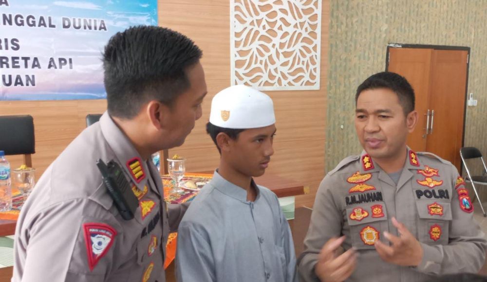 Kapolres Pasuruan Kota AKBP Raden Muhammad Jauhari