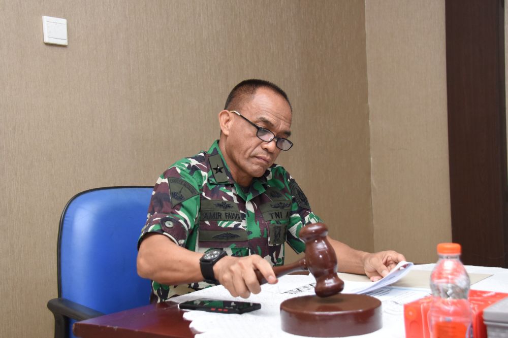 Inspektur Kodiklatal Brigjen TNI Marinir Amir Faisol