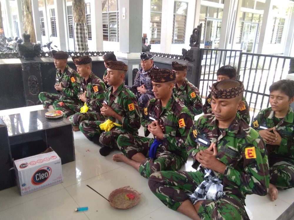 Prajurit Kodiklatal panjatkan doa bersama jelang hari Dharma Samudera