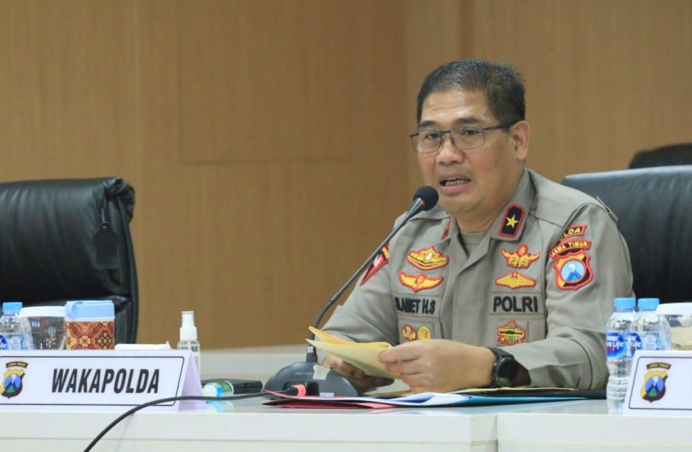 Wakapolda Jatim Brigjen Pol Slamet Hadi Supraptoyo