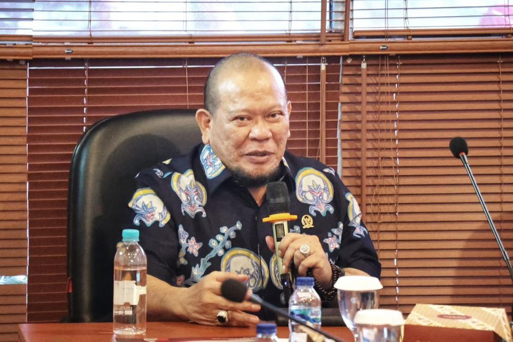 Ketua DPD RI AA LaNyalla Mahmud Mattalitti 