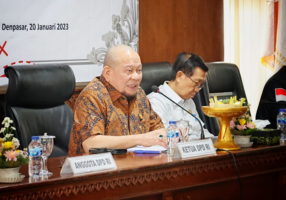 Ketua DPD RI AA LaNyalla Mahmud Mattalitti 