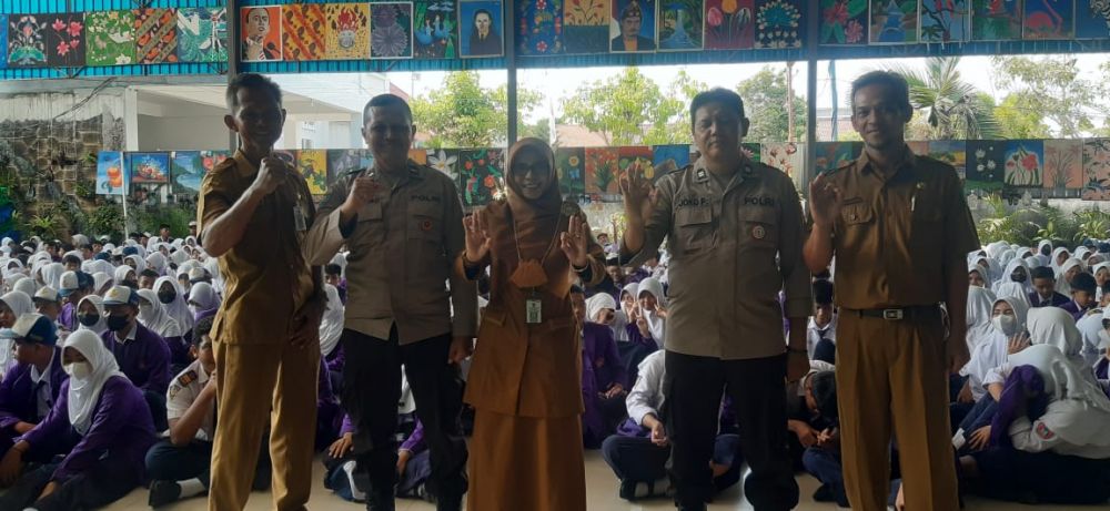 Polres Ponorogo lakukan sosialisasi terkait kenakalan remaja di sekolah