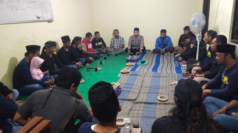 Paguyuban Pencak Silat Ngopi Bareng Polres Tulungagung