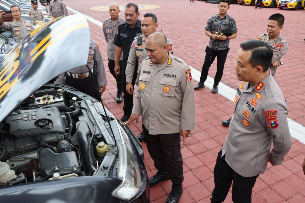 Kapolres Gresik Terima Kunjungan Tim Aslog Mabes Polri