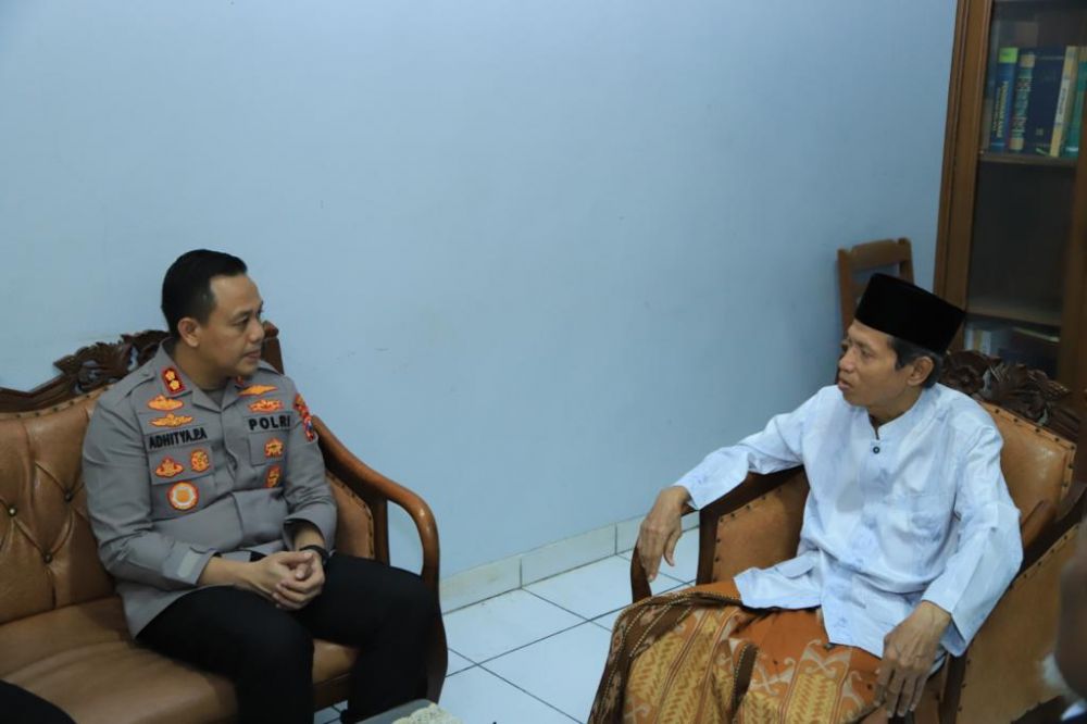 Kapolres Gresik AKBP Adhitya Panji Anom silaturahmi ke MUI Gresik