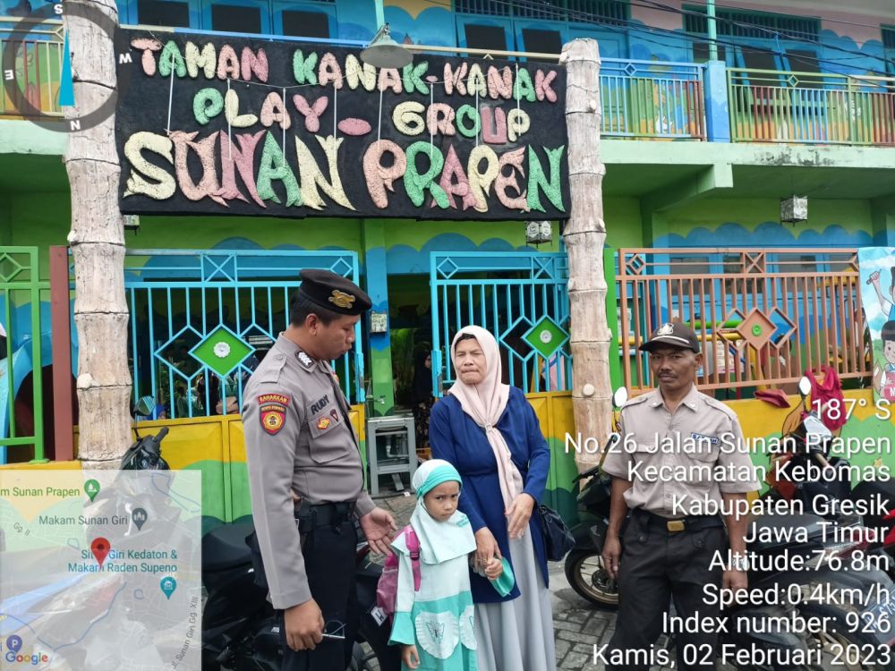 Polres Gresik terjunkan anggota ke sekolah tangkal isu penculikan anak
