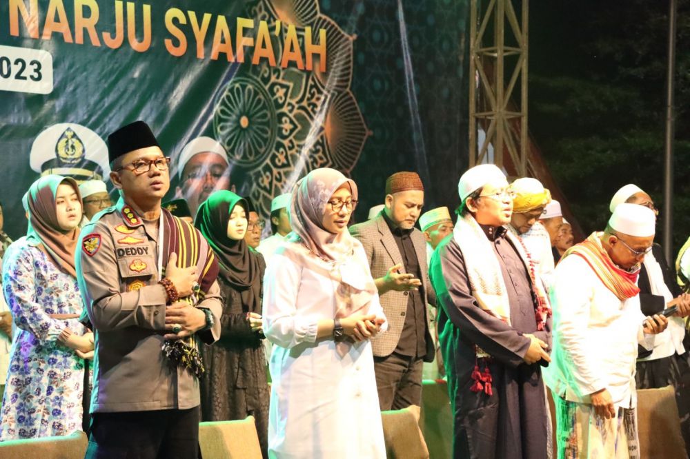 Polresta Banyuwangi gelar doa bersama dan santuni anak yatim