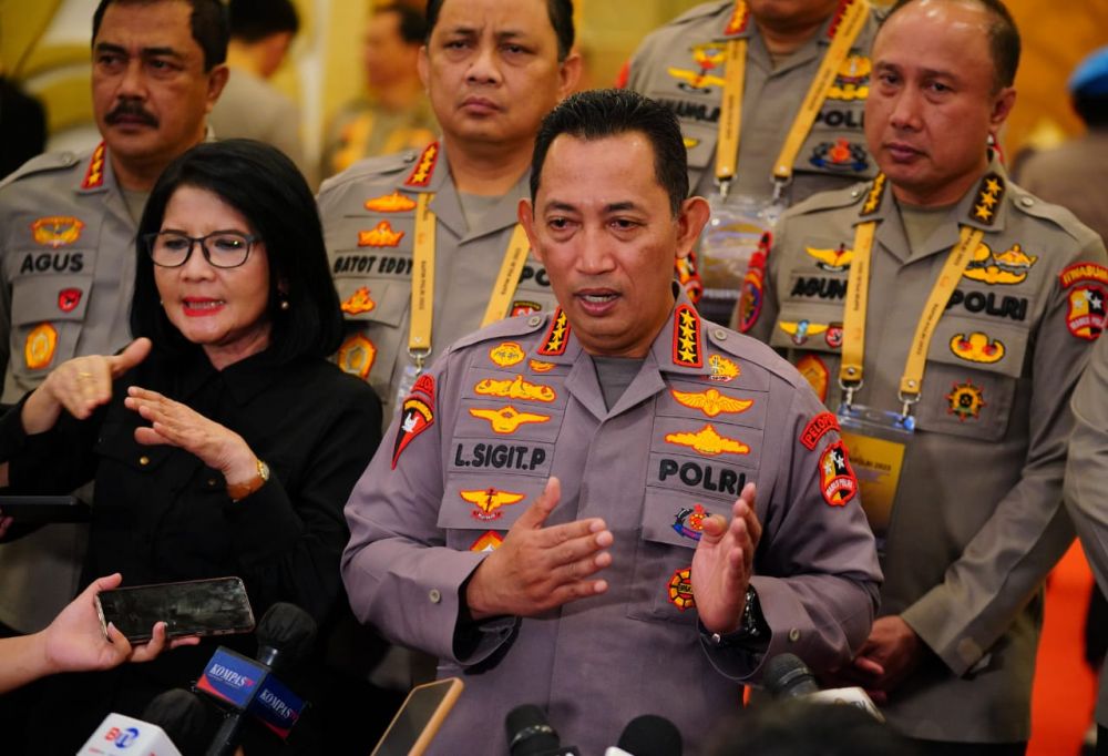 Kapolri Resmi Tutup Rapim dan Kawal Kebijakan Pemerintah