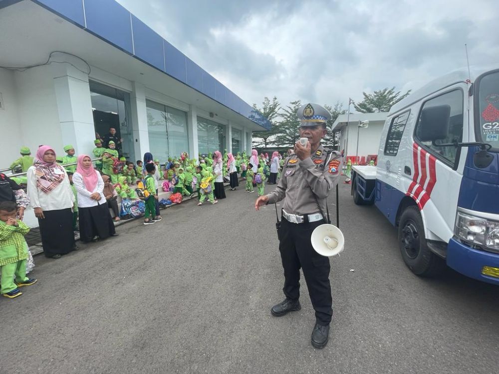 Polresta Mojokerto sosialisasi terkait berita hoax penculikan anak
