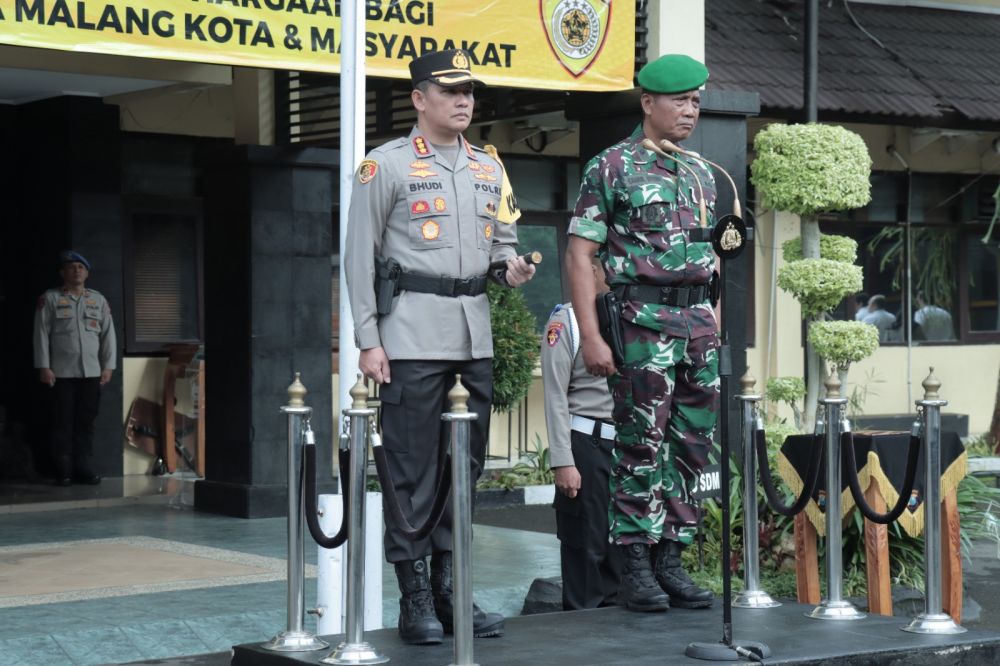 Polresta Malang Kota bersama Kodim 0833 jalin sinergitas jaga Kamtibmas