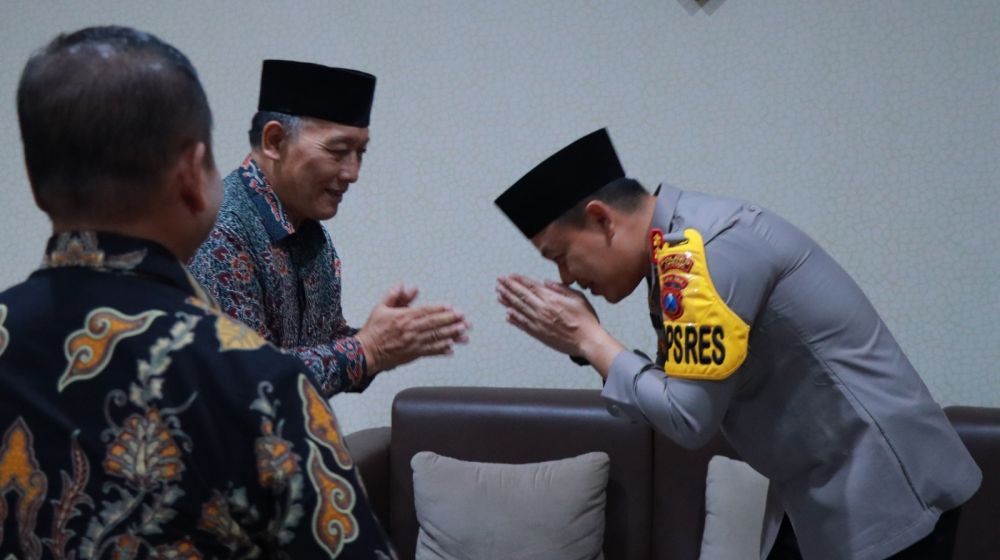 Kapolres Gresik AKBP Adhitya Panji Anom saat Silaturahmi ke PD Muhammadiyah