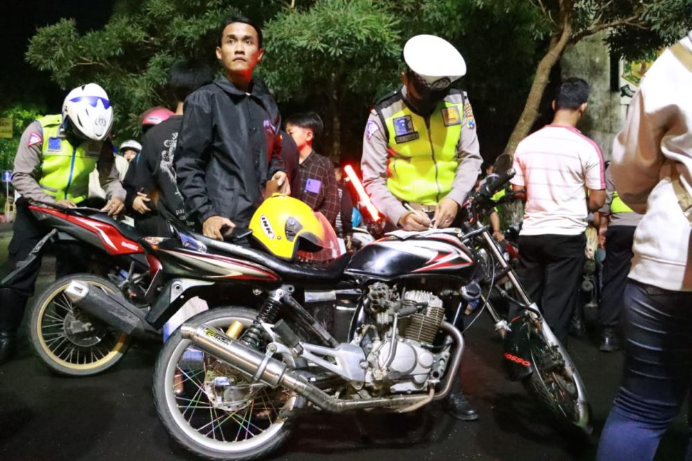 Satlantas Polresta Mojokerto gelar Operasi Keselamatan Semeru