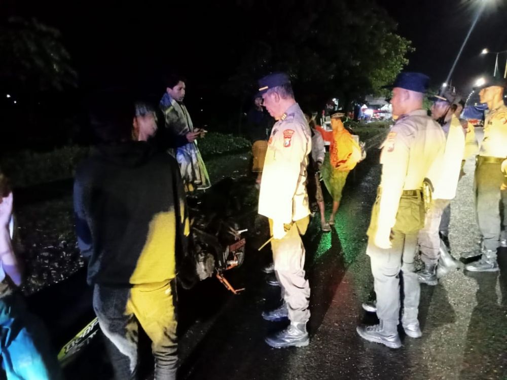 Polres Pelabuhan Tanjung Perak Surabaya lakukan patroli Kamtibmas