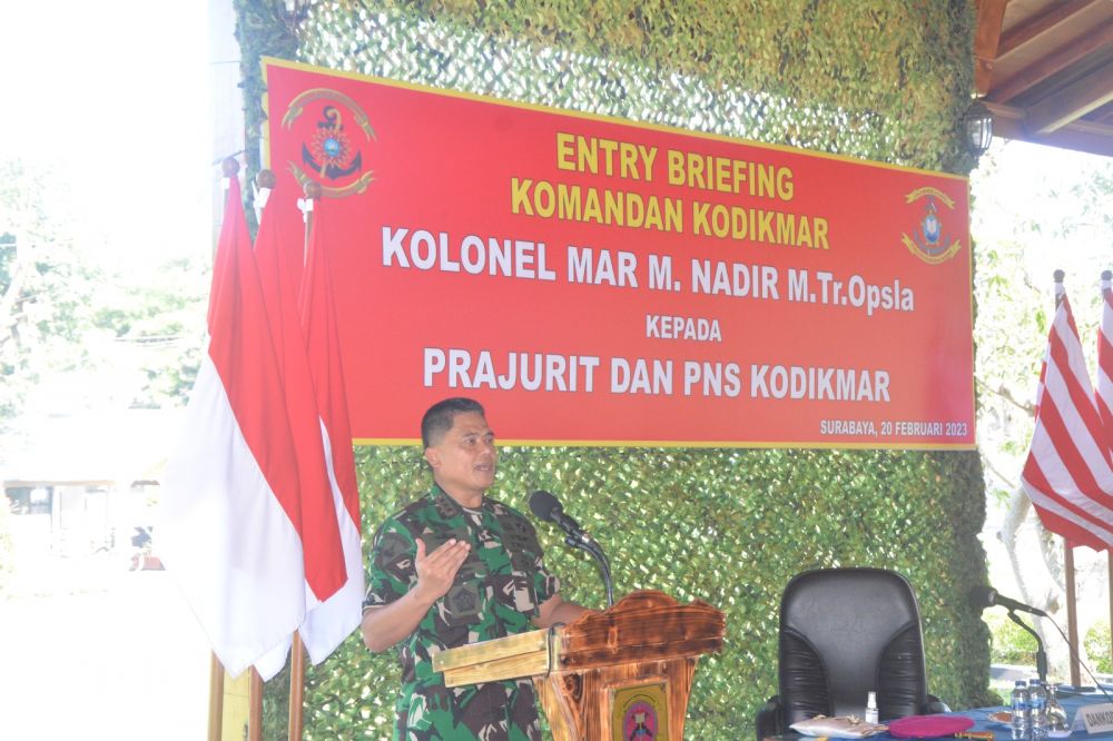 Dankodikmar Kodiklatal Kolonel Marinir Muhammad Nadir