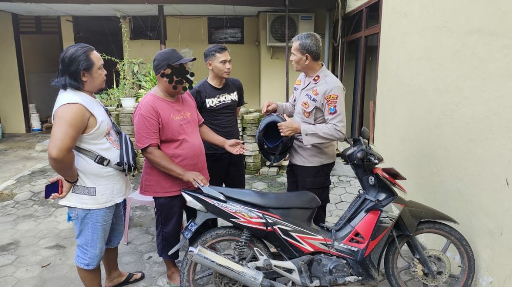 Polisi amankan tersangka beserta barang buktinya