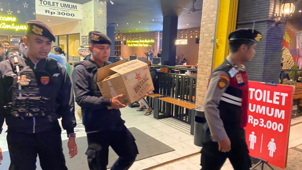 Polresta Malang Kota Ciptakan Situasi Kamtibmas Kondusif, Amankan Minuman Beralkohol