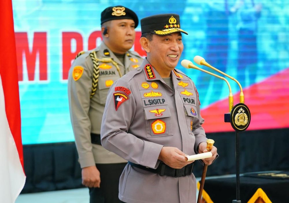 Kapolri Pimpin Sertijab Irwasum, Tingkatkan Kepercayaan Publik