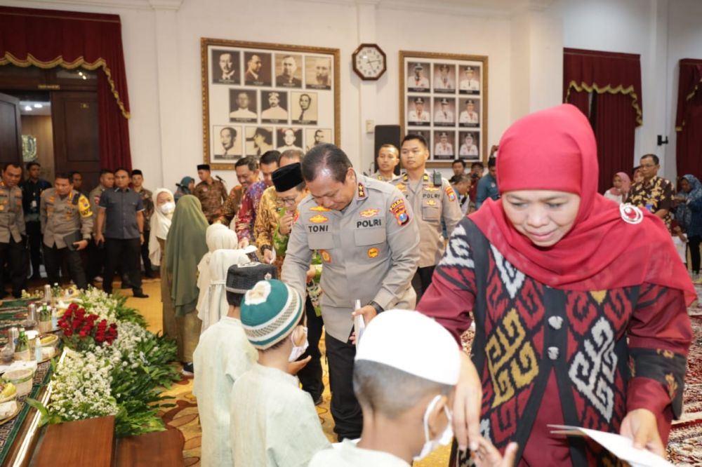 Forkopimda Jatim Gelar Silaturahmi dan Beri Bantuan Keluarga Korban Kanjuruhan