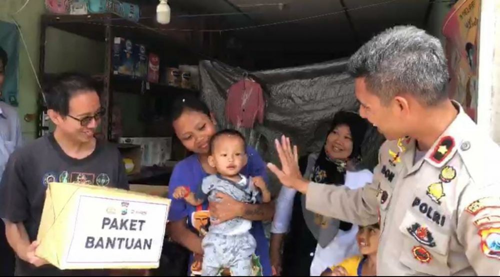 Polresta Malang Kota salurkan bantuan untuk balita cegah stunting