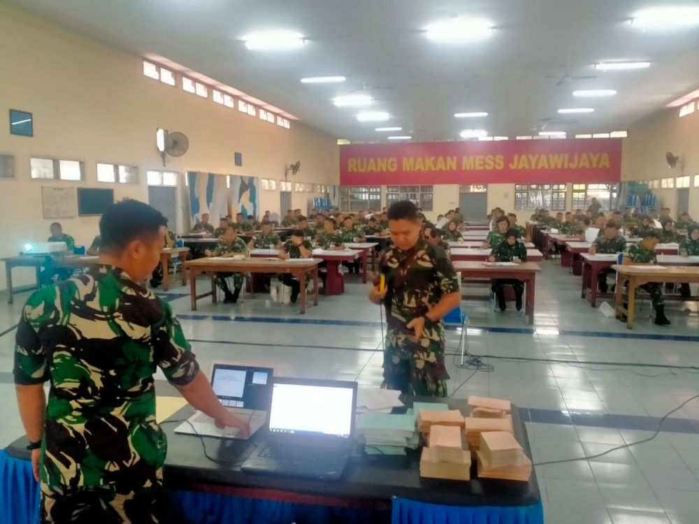 Ratusan casis seleksi Diktukpa angkatan Llll TA 2023