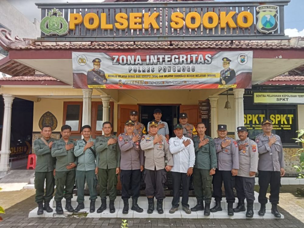 Perhutani jalin sinergitas Gukamhut bersama Polsek Sooko