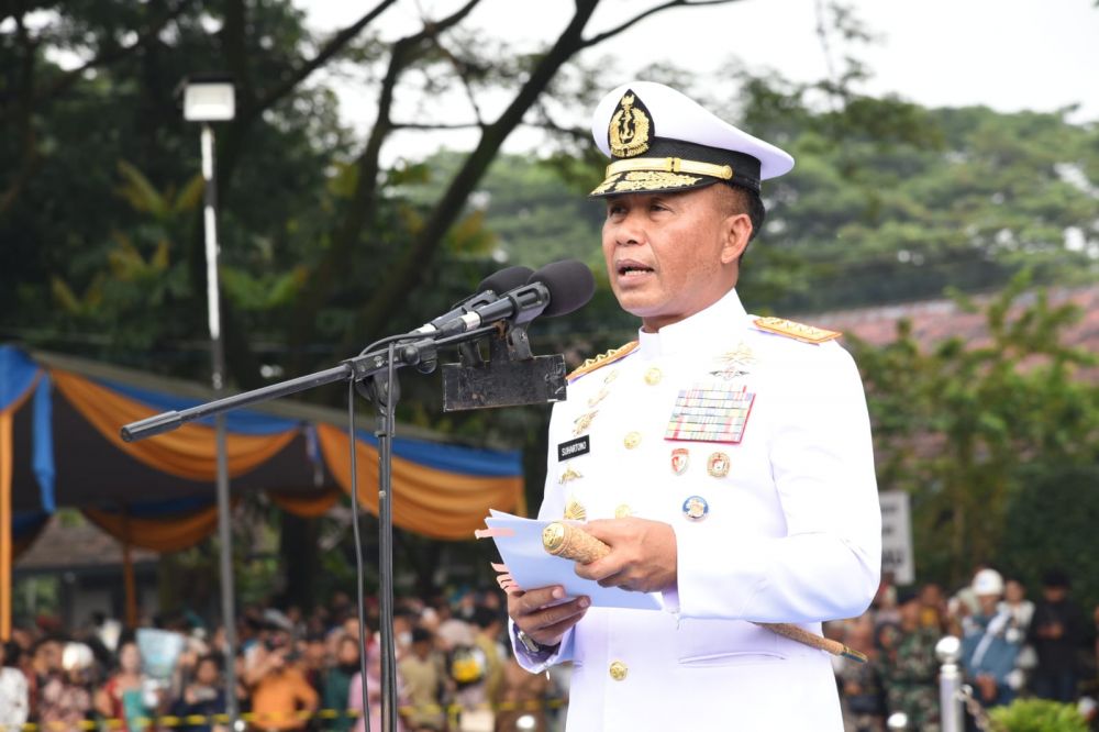Dankodiklatal Letjen TNI Marinir Suhartono