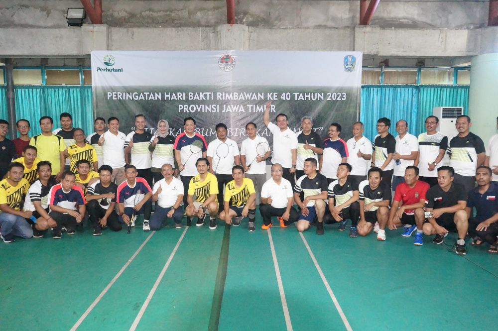 Peringatan HUT Bakti Rimbawan ke-40 tahun 2023 Jatim