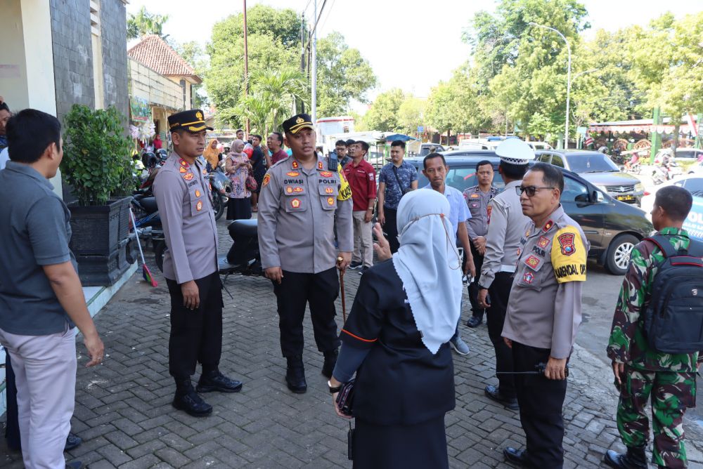 Sambut Presiden RI, Polres Ngawi Lakukan Pengamanan Sistem Ring