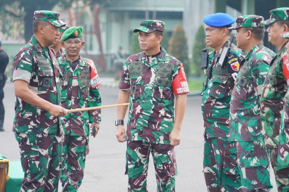 Jelang Kehadiran Wapres RI, Korem 084/BJ Lakukan Apel Gelar Pasukan
