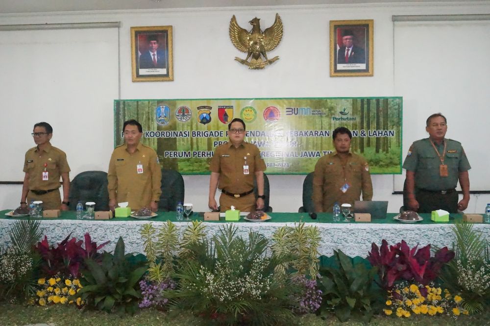 Perhutani Divre Jatim gelar rakor karhutla