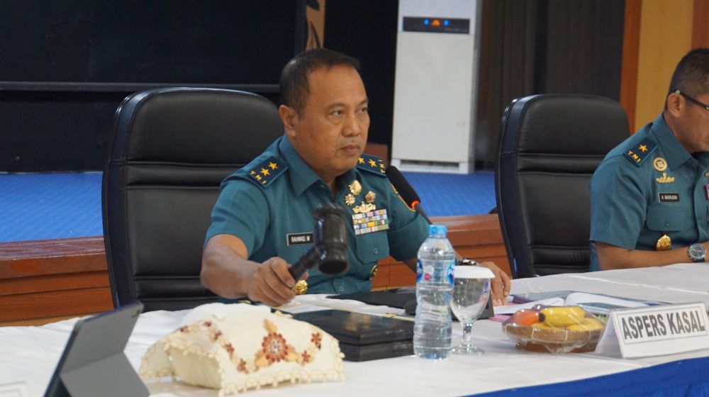 Ratusan Bintara Jalani Sidang Pantukhir Diktukpa TNI AL Angkatan LIII Tahun 2023