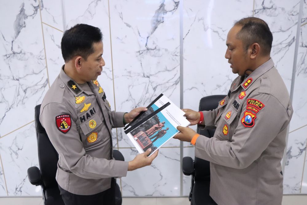 Kapusjarah Polri Brigjen Pol Hari Nugroho saat kunjungan ke Polres Ngawi