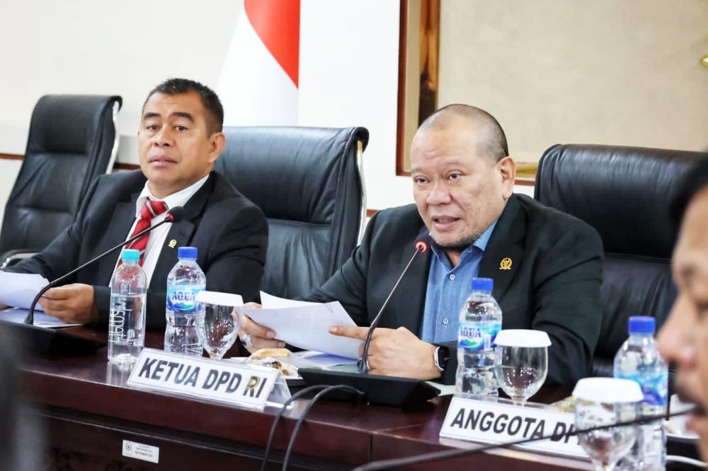 Ketua DPD RI AA LaNyalla Mahmud Mattalitti 