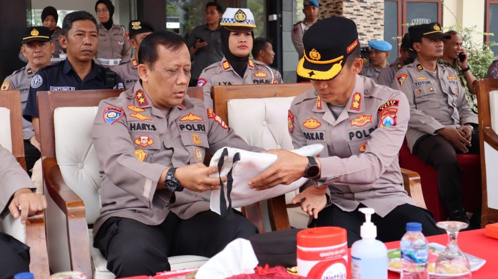 Kakor Binmas Baharkam Polri Irjen Harry Sudwiyanto saat kunjungan ke wilkum Polres Batu