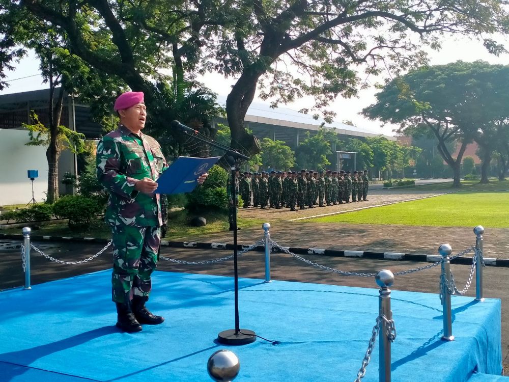 Paban IV Permildas Ditdok Kolonel Marinir Ainur Rofik