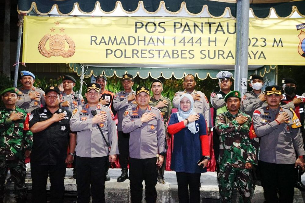 Polrestabes Surabaya maksimalkan 8 pos pantau dibulan ramadhan